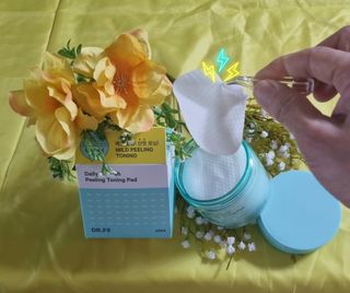닥터에프파이브 데일리 리프레쉬 필링 토닝 패드 60매 — 5점을 준 리뷰어가 2022년 5월 올린 사용 사진