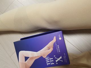 땡스마이레그 더핏X 압박밴드 허벅지확장형 — 5점을 준 리뷰어가 2022년 8월 올린 사용 사진