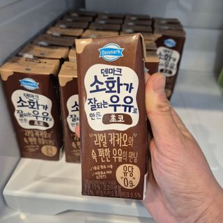 [구매평]덴마크 소화가 잘되는 우유로 만든 초코, 190ml, 24개 — 5점을 준 리뷰어가 2025년 2월 올린 사용 사진