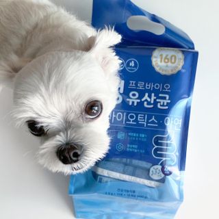 서울약사신협_프로바이오 생유산균 2.5g 160포 — 5점을 준 리뷰어가 2021년 8월 올린 사용 사진