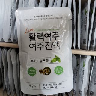 참유원 특허제조 활력 여주진액 여주즙 50포 — 5점을 준 리뷰어가 2022년 3월 올린 사용 사진