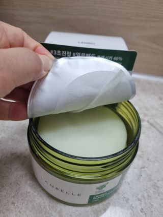 랑벨 랑바이오 블랙 시카 퀵 패드 100매 (3초 쿨링/3분 흡수, 블랙비 프로폴리스/시카 4종 함유, 대용량) — 5점을 준 리뷰어가 2022년 5월 올린 사용 사진