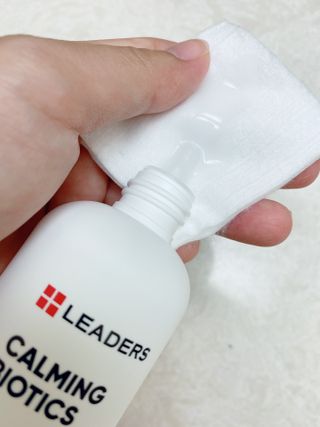 리더스코스메틱 리더스 카밍 바이오틱스 에센스 워터 — 4점을 준 리뷰어가 2021년 8월 올린 사용 사진