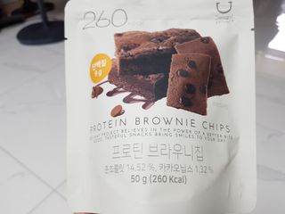 신상품) 딜라이트 프로젝트 프로틴  브라우니칩/ 카스테라칩 총 6EA — 5점을 준 리뷰어가 2022년 6월 올린 사용 사진