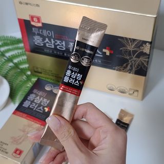 서울약사신협_투데이홍삼정플러스스틱_10g x 30포 — 5점을 준 리뷰어가 2021년 1월 올린 사용 사진