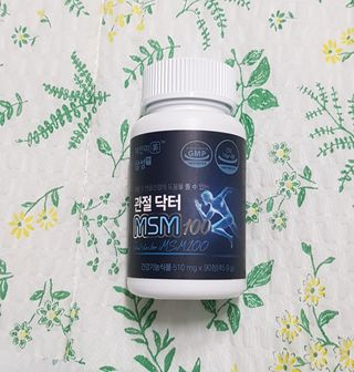 체인미 관절 및 연골건강에 도움을 줄수있는 관절닥터 MSM100 — 4점을 준 리뷰어가 2021년 12월 올린 사용 사진