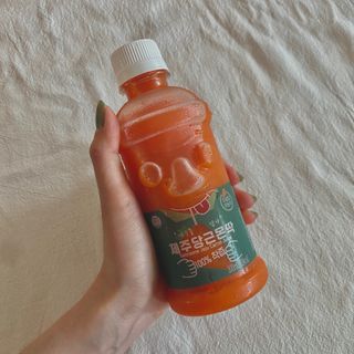 탐라원 제주의 맛, 몬딱주스 4종세트 - 한라봉몬딱주스, 천혜향몬딱주스, 청귤에이드, 당근몬딱주스 — 5점을 준 리뷰어가 2021년 8월 올린 사용 사진