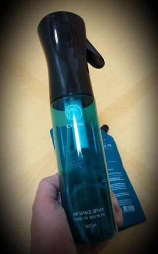 코박 스프레이 살균수  500ml 세트 — 5점을 준 리뷰어가 2022년 6월 올린 사용 사진