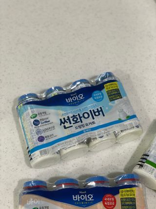 LIVE 매일바이오 썬화이버 드링킹 요거트 — 5점을 준 리뷰어가 2022년 8월 올린 사용 사진