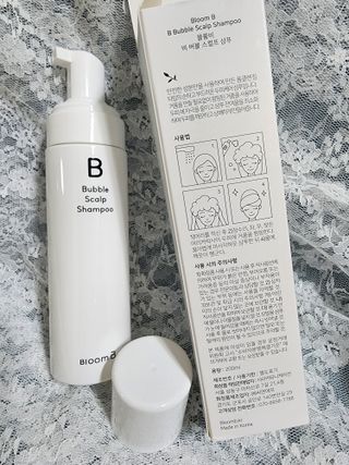 블룸비 거품 두피 샴푸 — 5점을 준 리뷰어가 2022년 9월 올린 사용 사진
