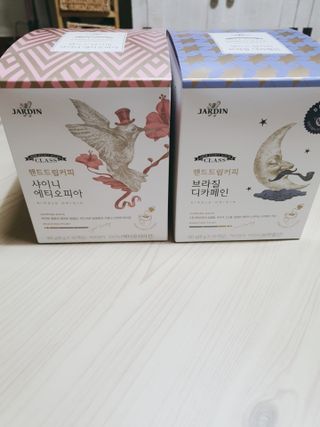 (주)쟈뎅 쟈뎅 클래스 핸드 드립 커피 10P 2종_디카페인 1종+랜덤 플레이버 1종 — 5점을 준 리뷰어가 2021년 4월 올린 사용 사진