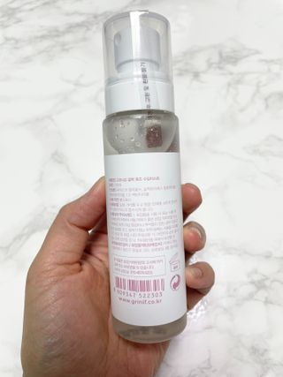 그리니프 유기농 갈락 로즈 수딩미스트 100ml — 5점을 준 리뷰어가 2023년 3월 올린 사용 사진