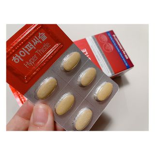 뉴트리션팩토리 비타프렙 하이퍼씨슬 밀크씨슬 900mg — 4점을 준 리뷰어가 2021년 10월 올린 사용 사진