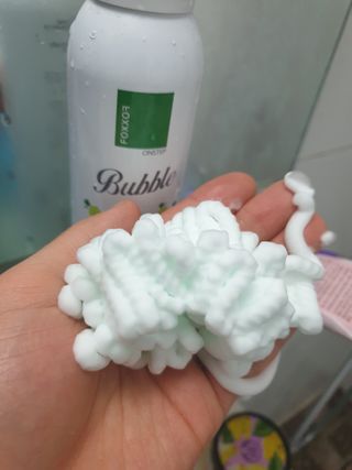 여우두마리 아기 버블클렌저 버블폼 거품놀이 유아바디워시 배쓰밤 입욕제 — 5점을 준 리뷰어가 2021년 2월 올린 사용 사진