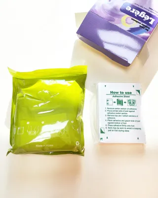 [레제르] 아로마 수액패치 발패치 30매입 -라벤더향/유칼립투스향/대나무향 — 5점을 준 리뷰어가 2022년 5월 올린 사용 사진