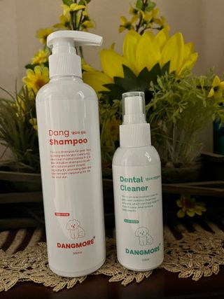 [댕모어 샴푸 2종] 댕샴푸 / 퍼피샴푸  2종 세트 (300ml) — 5점을 준 리뷰어가 2023년 10월 올린 사용 사진