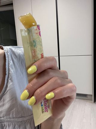 다나음 셀렌에 빠진 아연면역젤리 열대과일맛+사과맛 — 5점을 준 리뷰어가 2023년 7월 올린 사용 사진