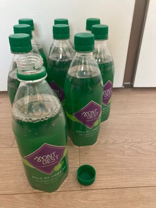 몽베스트 Montbest with Sparkling water Lime20병 — 5점을 준 리뷰어가 2021년 10월 올린 사용 사진