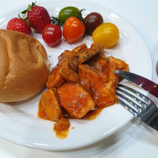 굽네몰 [굽네] 소스가 맛있는 닭가슴살 슬라이스 4종 — 5점을 준 리뷰어가 2021년 4월 올린 사용 사진