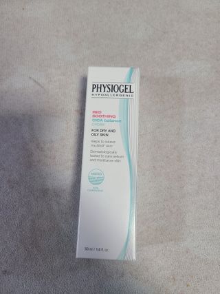 피지오겔 레드수딩 시카밸런스 크림 50ml — 5점을 준 리뷰어가 2022년 4월 올린 사용 사진