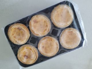 디앙뜨 포르투갈 에그타르트 오리지널 맛+패션후르츠 맛 중 택1 — 4점을 준 리뷰어가 2021년 7월 올린 사용 사진