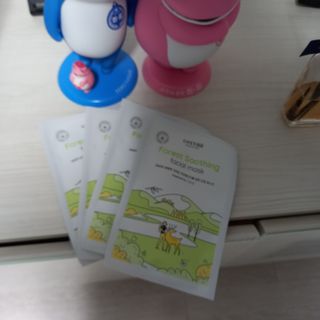 세뚜아(Cettua) 나우[세뚜아] 포레스트 수딩 마스크 Cettual Forest  Soothing Mask 4매 — 5점을 준 리뷰어가 2024년 3월 올린 사용 사진