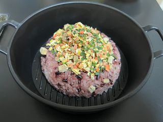 해풀잎 누구나 김밥*1ea [(혼합야채 35g *1ea,  김밥김 (5g, 5ea),  양념간장 (6g, 5ea), 참기름(5g, 2ea)] — 5점을 준 리뷰어가 2022년 10월 올린 사용 사진