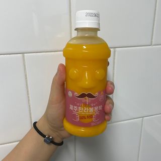 탐라원 제주의 맛, 몬딱주스 4종세트 - 한라봉몬딱주스, 천혜향몬딱주스, 청귤에이드, 당근몬딱주스 — 5점을 준 리뷰어가 2021년 8월 올린 사용 사진