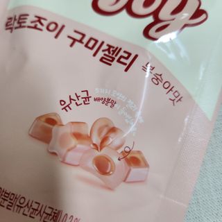 락토조이 구미젤리 복숭아맛 — 5점을 준 리뷰어가 2023년 5월 올린 사용 사진