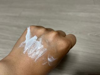 [닥터문] 프리미엄 알로에베라 선크림 500ml — 5점을 준 리뷰어가 2022년 5월 올린 사용 사진