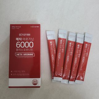 메타아르기닌 GC녹십자웰빙 메타 아르기닌 6000 플러스 오르니틴 — 5점을 준 리뷰어가 2022년 6월 올린 사용 사진