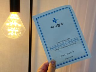 닥터마시멜로 닥터마스멜로 마블러스 아쿠아 클리닉 마스크 — 5점을 준 리뷰어가 2021년 3월 올린 사용 사진