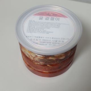 셰프애찬 별미김치 굴겉절이 1kg — 5점을 준 리뷰어가 2022년 12월 올린 사용 사진
