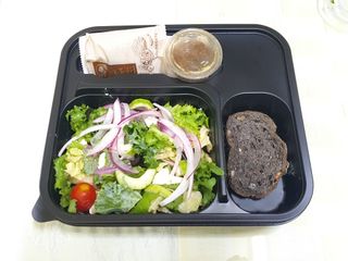 참살이도시락 작심삼일 샐러드도시락 3개 맛보기 새벽배송 또는 택배배송 — 5점을 준 리뷰어가 2021년 8월 올린 사용 사진