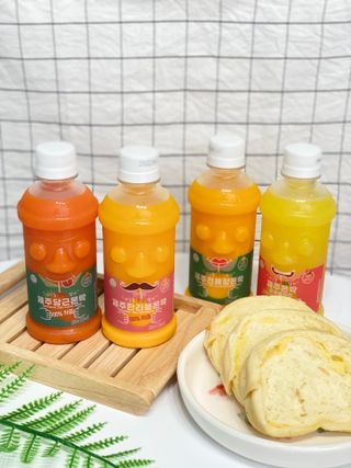 탐라원 제주의 맛, 몬딱주스 4종세트 - 한라봉몬딱주스, 천혜향몬딱주스, 청귤에이드, 당근몬딱주스 — 5점을 준 리뷰어가 2021년 8월 올린 사용 사진