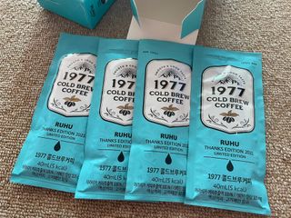 여우두마리 1977 콜드브루 스틱 더치커피 루후 커피팩토리 — 5점을 준 리뷰어가 2021년 2월 올린 사용 사진