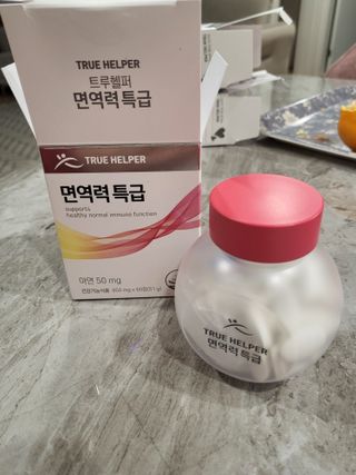 트루헬퍼 면역력특급 면역력높이는 영양제 1박스 2개월 — 5점을 준 리뷰어가 2023년 1월 올린 사용 사진