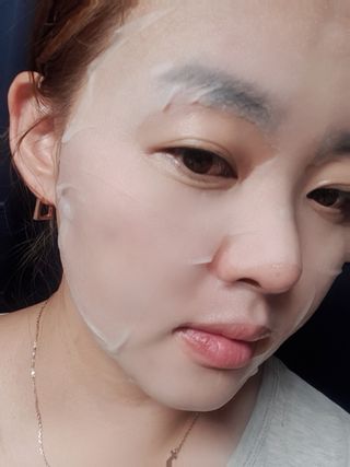 코드네이처 비아미 시카 더블 앰플 과 마스크[5장] — 5점을 준 리뷰어가 2021년 7월 올린 사용 사진