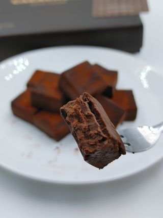 연말/새해선물 동물성 지방 NO 맛있는 비건 생초콜릿 카카올라다크 생초콜릿 — 5점을 준 리뷰어가 2021년 10월 올린 사용 사진