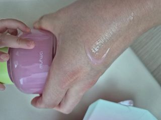 [구매평] 무화 비건 속보습 수분크림 150ml (+식물성 PDRN) — 5점을 준 리뷰어가 2025년 8월 올린 사용 사진