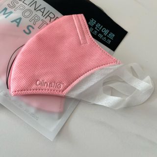 끌린에르 스포츠 귀편한 새부리형 마스크 — 5점을 준 리뷰어가 2022년 2월 올린 사용 사진