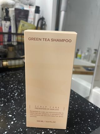 프리마인 더이상 뻣뻣하고 효과없는 탈모샴푸는 NO. 근본부터 케어하는 셀베이스 그린티샴푸(500ml) — 5점을 준 리뷰어가 2023년 3월 올린 사용 사진