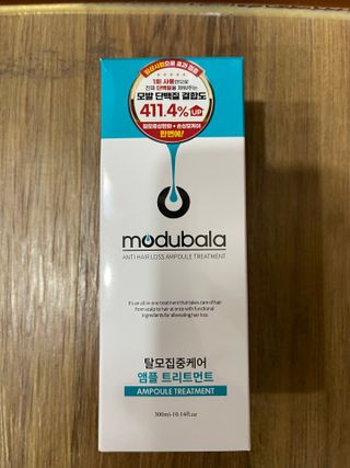 모두발라 탈모집중케어 앰플 트리트먼트 — 4점을 준 리뷰어가 2022년 3월 올린 사용 사진