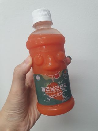 탐라원 제주의 맛, 몬딱주스 4종세트 - 한라봉몬딱주스, 천혜향몬딱주스, 청귤에이드, 당근몬딱주스 — 5점을 준 리뷰어가 2021년 7월 올린 사용 사진