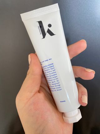 키노닉스 원더 레미디 튜브 보습크림 — 3점을 준 리뷰어가 2022년 2월 올린 사용 사진
