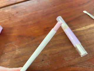 1+2 뷰젤 매직케어 손톱영양제+스톤푸셔+코인타올 셀프 네일케어 — 5점을 준 리뷰어가 2023년 3월 올린 사용 사진