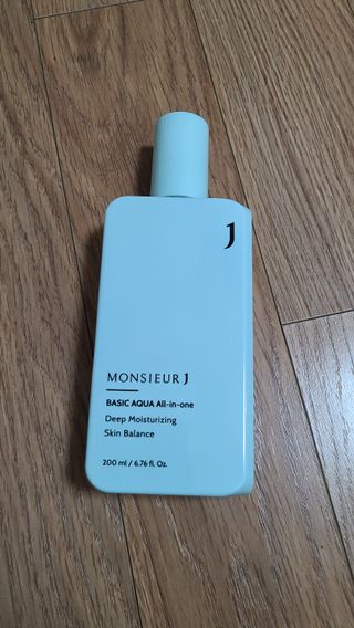 [정우성 올인원] 무슈제이 베이직 아쿠아 올인원 / 남자 화장품 브랜드 — 5점을 준 리뷰어가 2021년 3월 올린 사용 사진