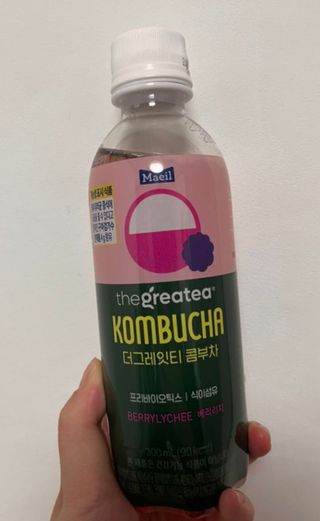 더그레잇티 콤부차 300ml *12개입 (오리지널 6개+베리리치 6개) — 5점을 준 리뷰어가 2022년 7월 올린 사용 사진