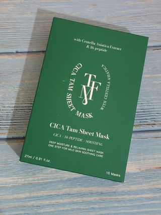 타포미 시카 탐 시트 마스크 27ml — 4점을 준 리뷰어가 2023년 1월 올린 사용 사진