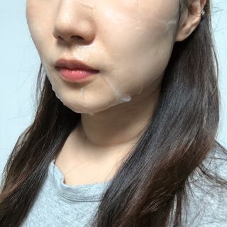 팜스테이 티트리 바이옴 카밍 마스크팩 — 5점을 준 리뷰어가 2022년 7월 올린 사용 사진